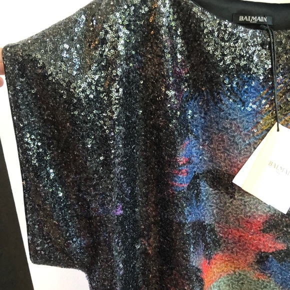 NWT-BALMAIN sequin dress - Picture 12 of 16